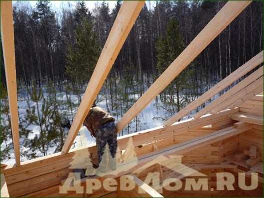Дом из бруса , Московская область. 7