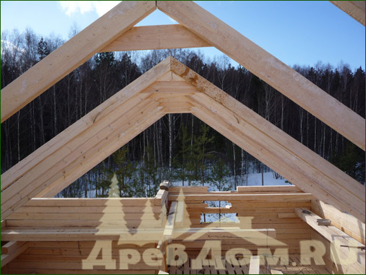 Дом из бруса , Московская область. 8