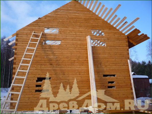 Дом из бруса , Московская область. 13