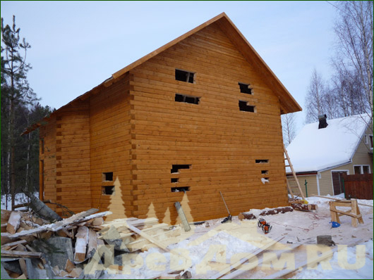 Дом из бруса , Московская область. 18