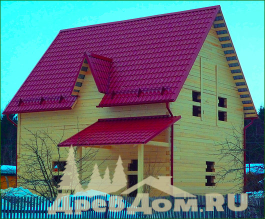Дом из бруса, Московская область 11
