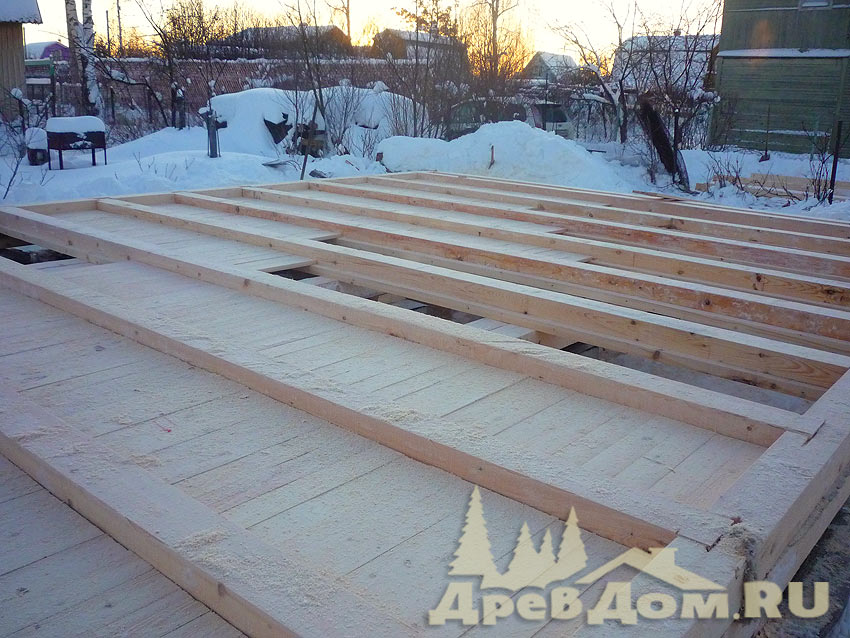 Дом из бруса, Московская область 2