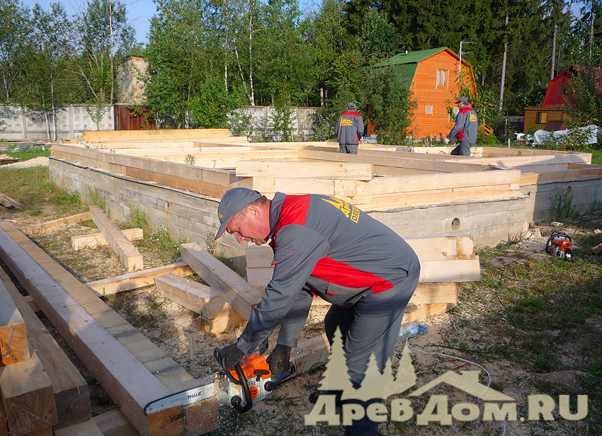 Дом из бруса, Московская область 3