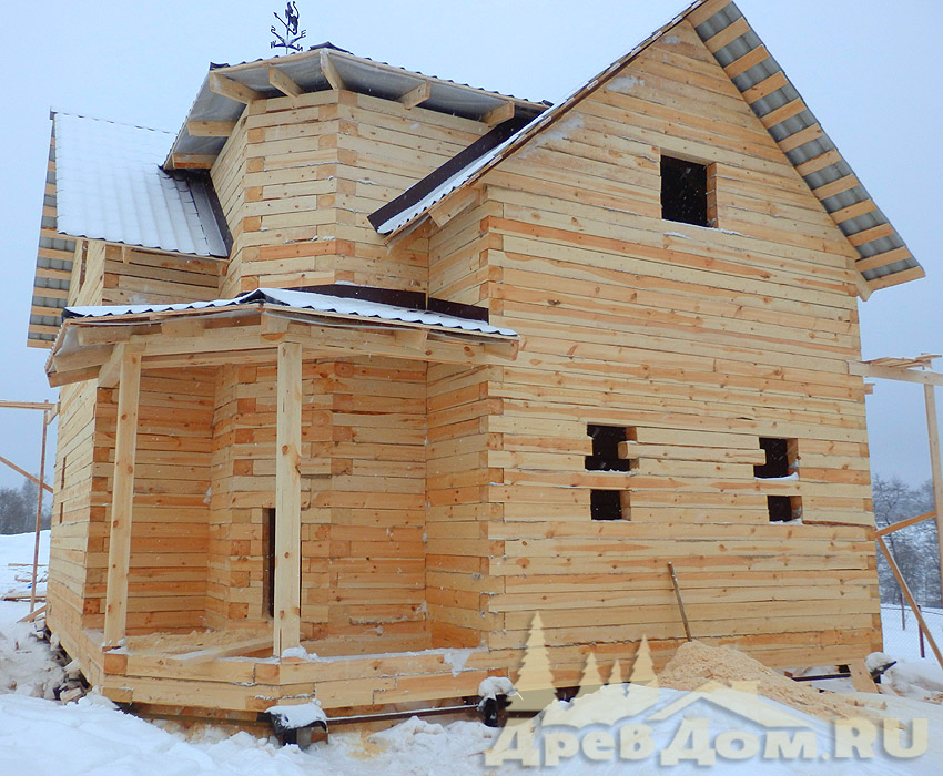 Дом из бруса, Тульская область 9