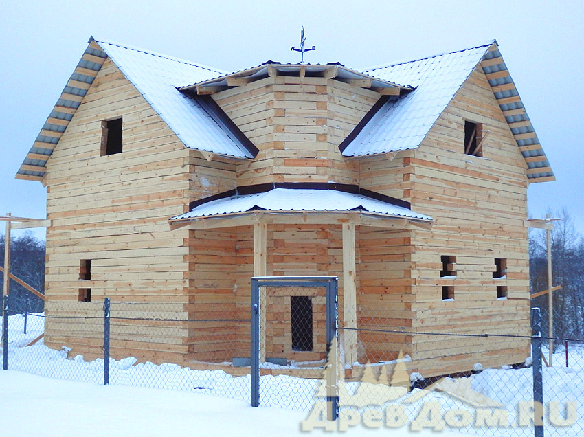Дом из бруса, Тульская область