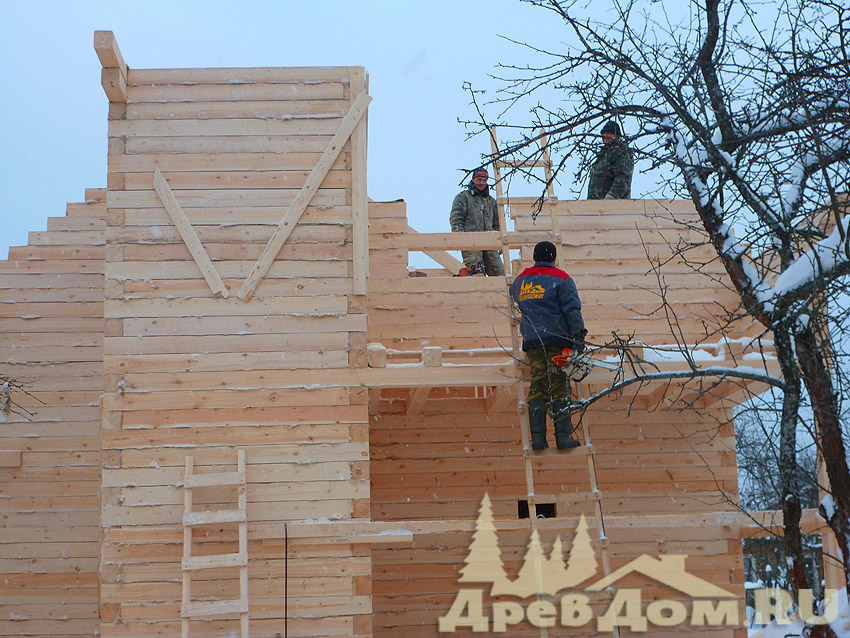 Дом из бруса, Московская область 10
