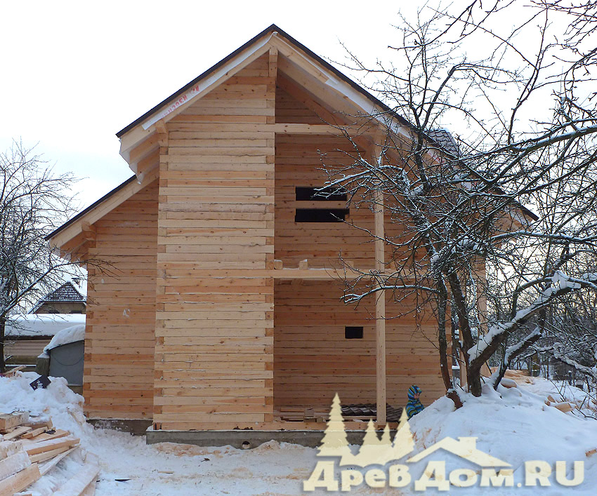 Дом из бруса, Московская область 14