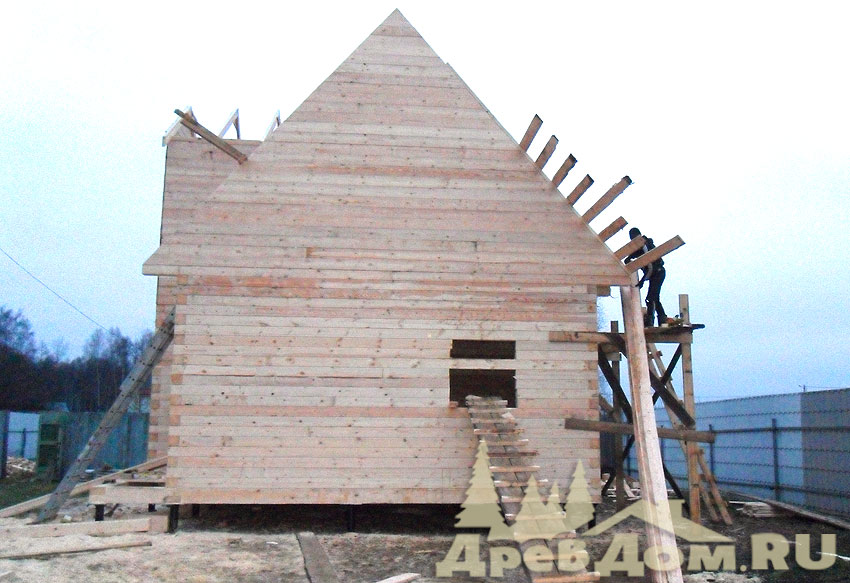 Дом из бруса, Московская область. 3