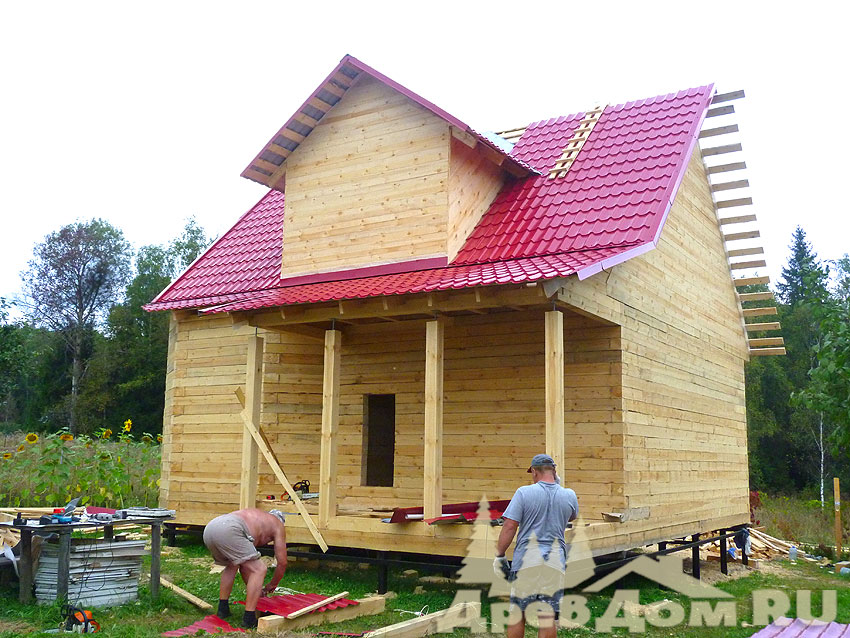 Дом из бруса, Калужская область 8