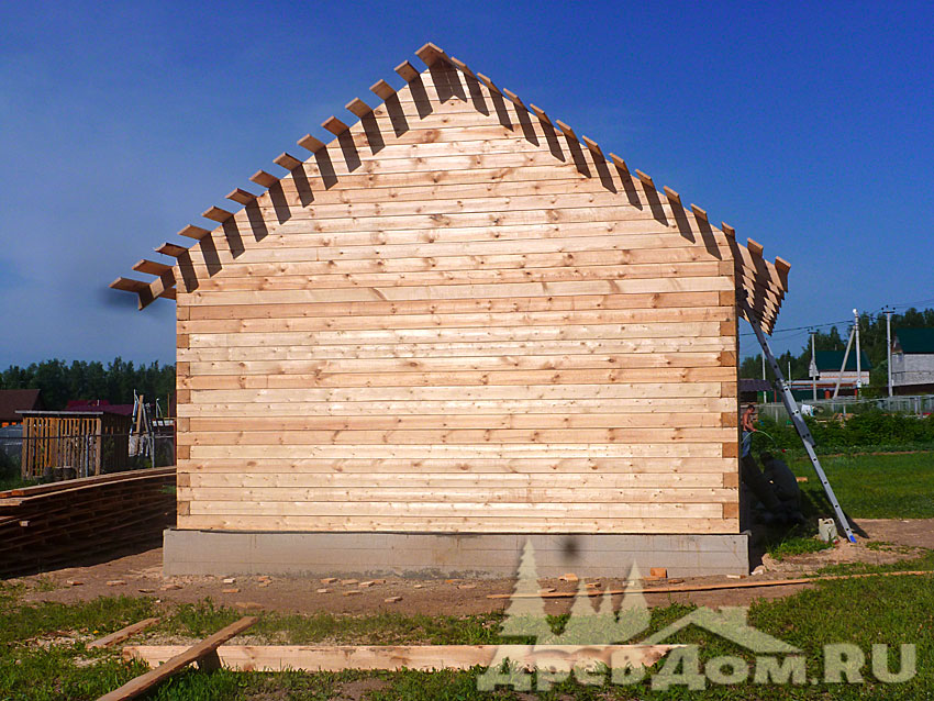  Дом из бруса, Московская область. 7
