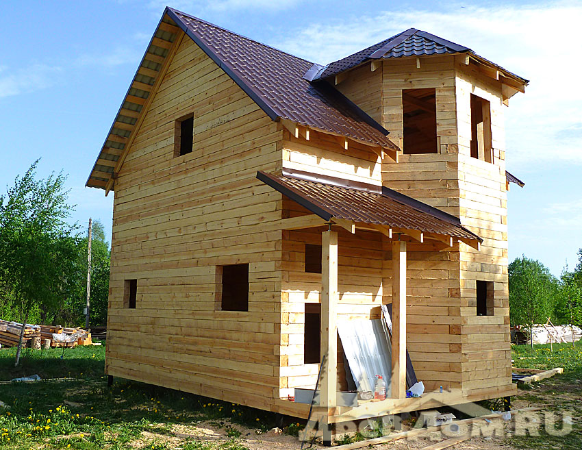 Дом из бруса, Ярославская область