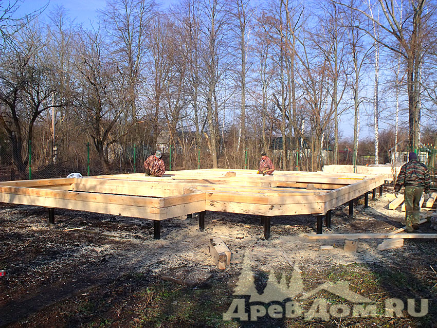  Дом из бруса, Московская область 1