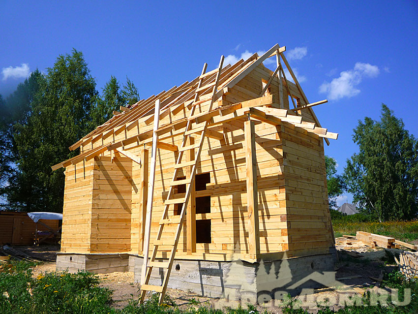 Дом из бруса, Тульская область 7