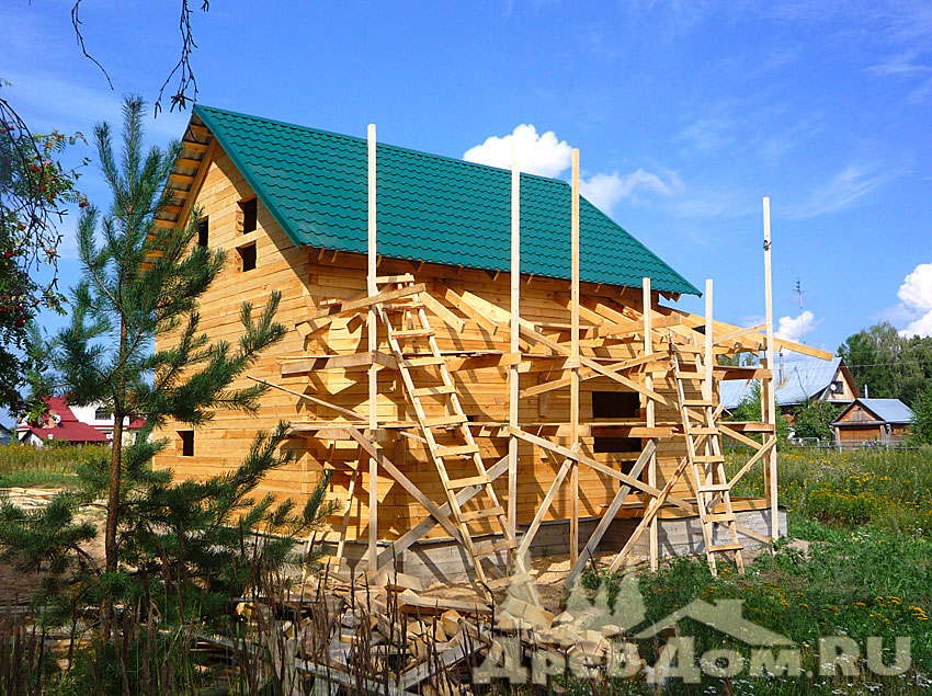 Дом из бруса, Тульская область 11