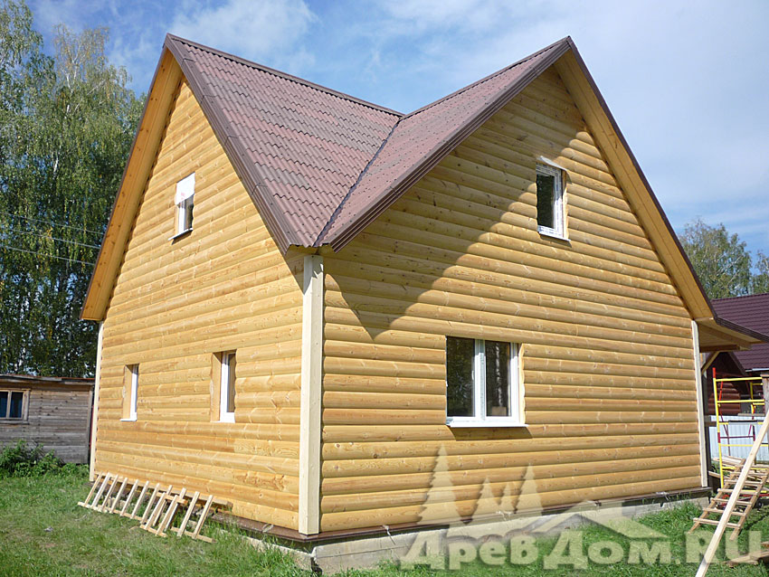  Дом из бруса, Тверская область 6