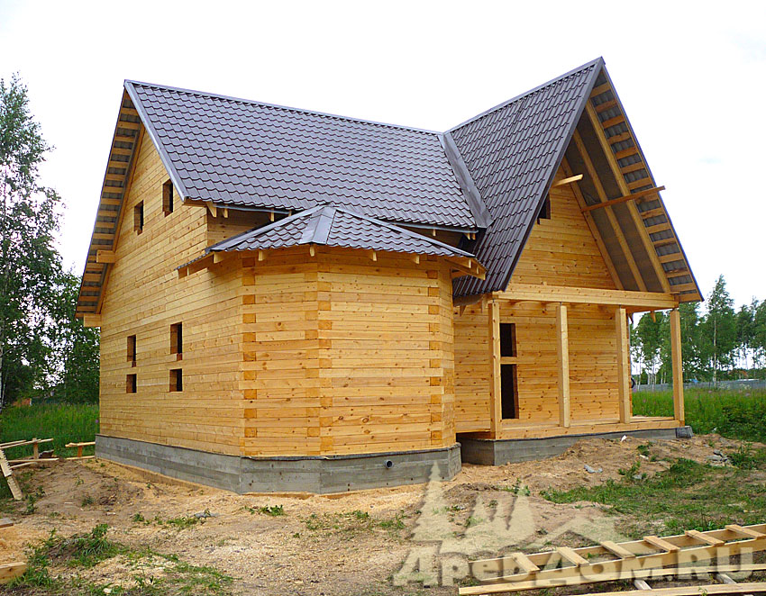 Дом из бруса, Московская область. 8