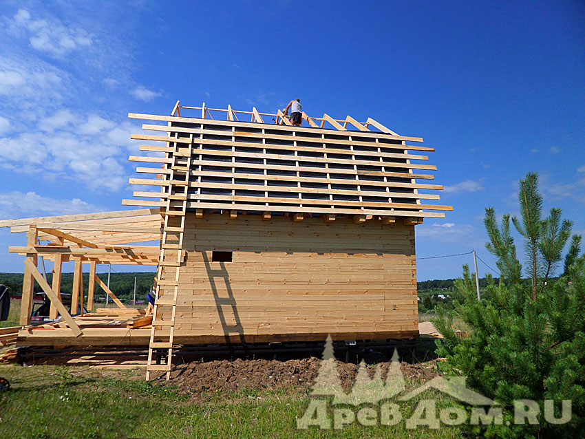  Дом из бруса, Московская область. 6