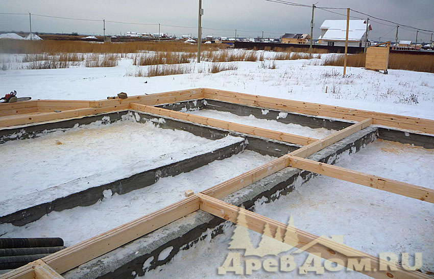Дом из бруса, Московская область. 1