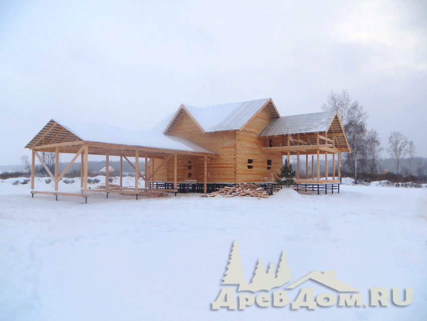 Дом из бруса, Московская область. 11
