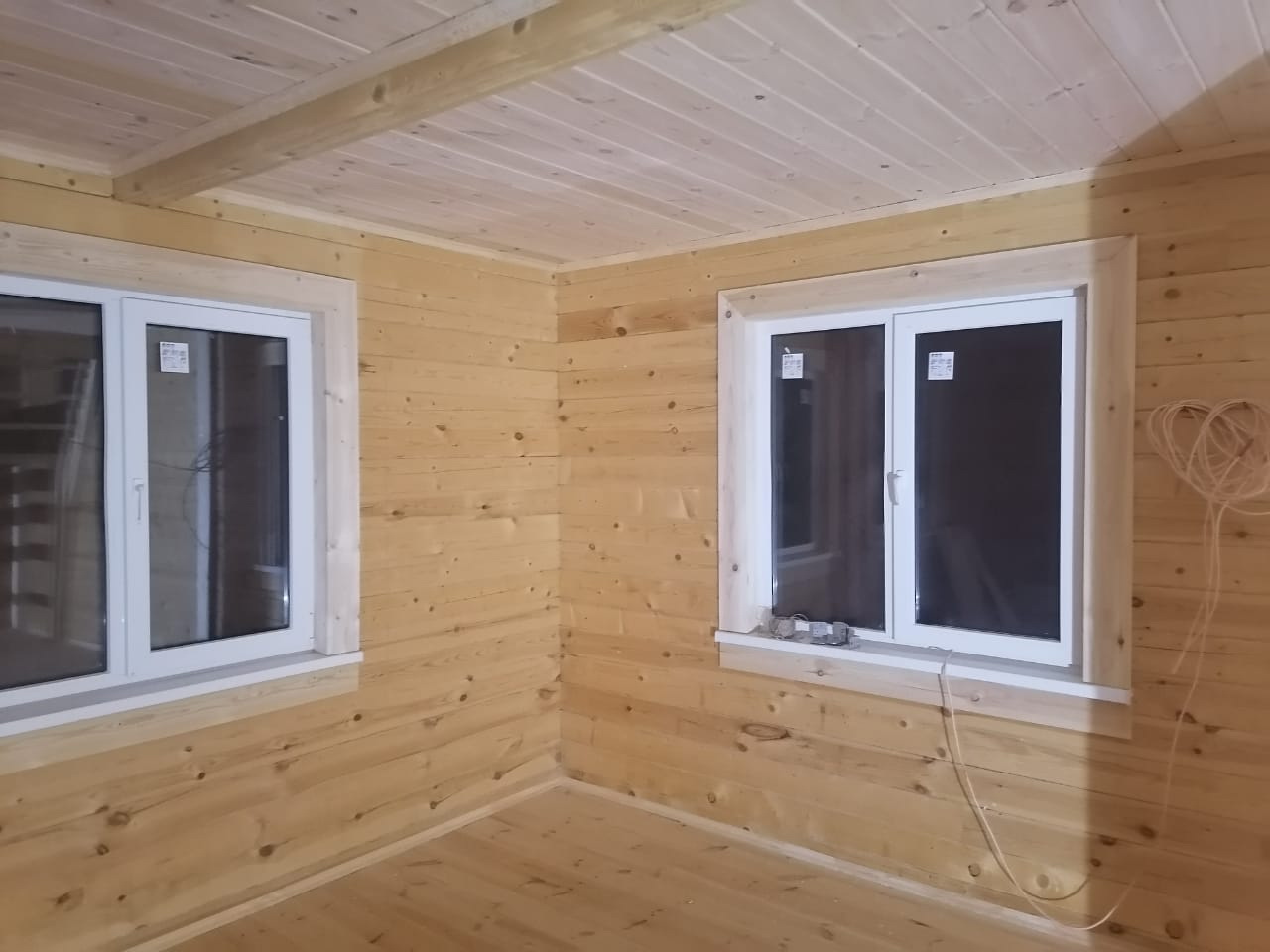 Дом из бруса с отделкой, Можайский район, ДНП Вороново 20