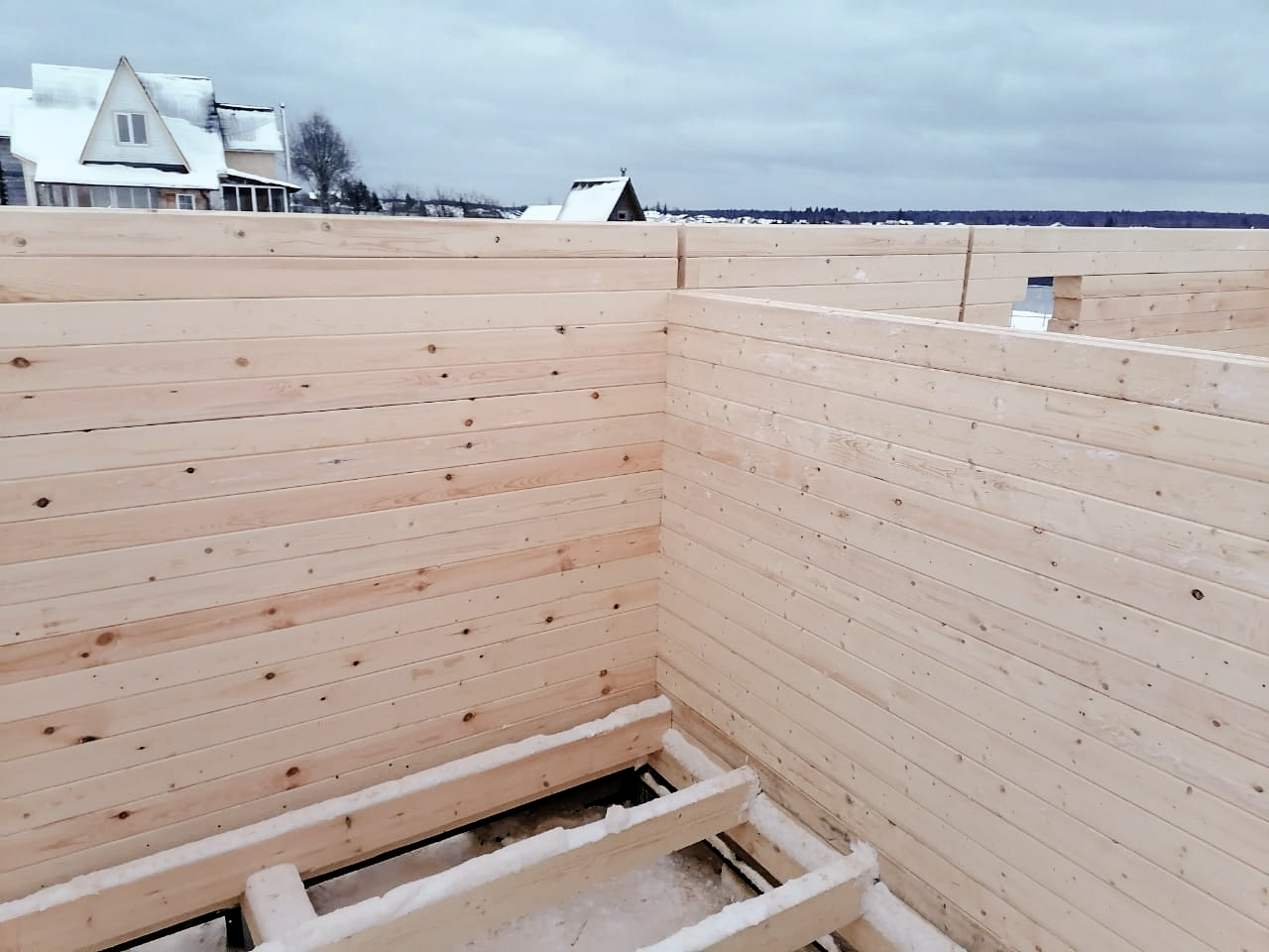 Дом из бруса, Московская область, Истринский район 14