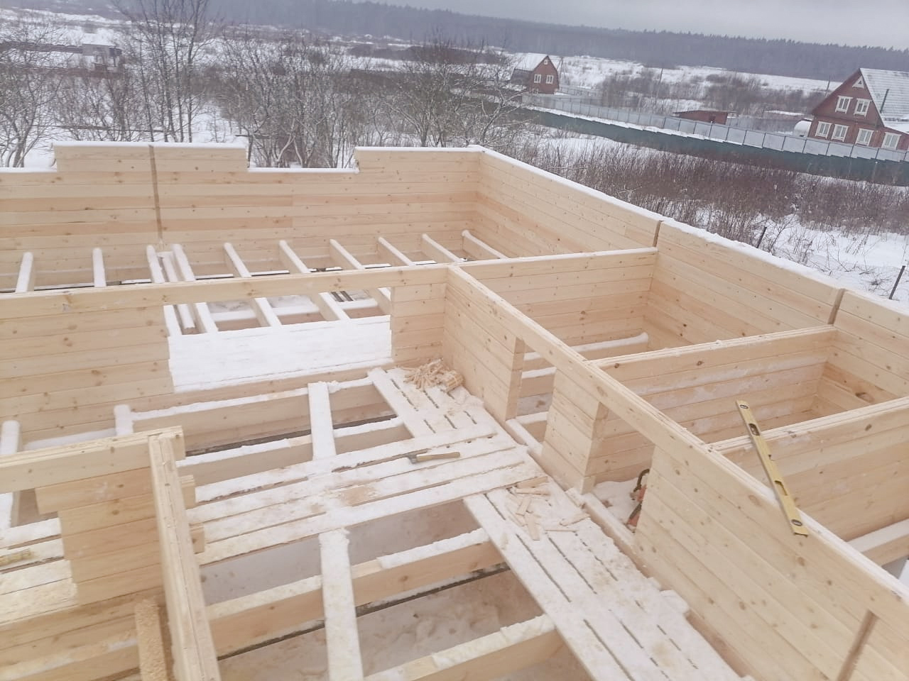 Дом из бруса, Московская область, Истринский район 31