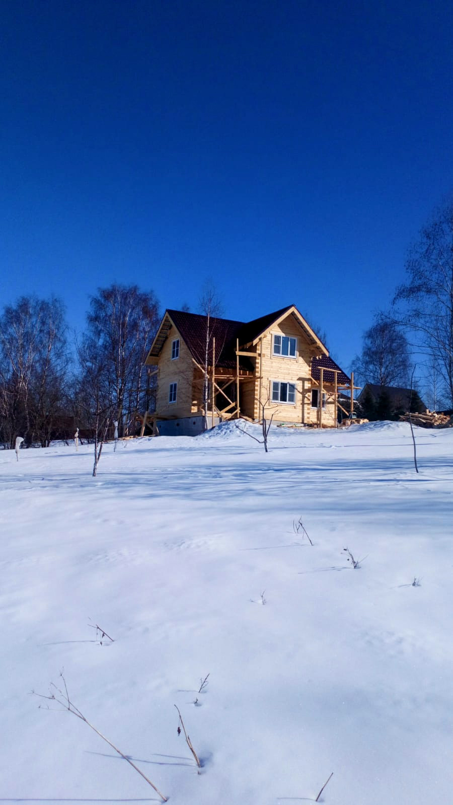 Дом из бруса с отделкой Московская область, Клинский район 12