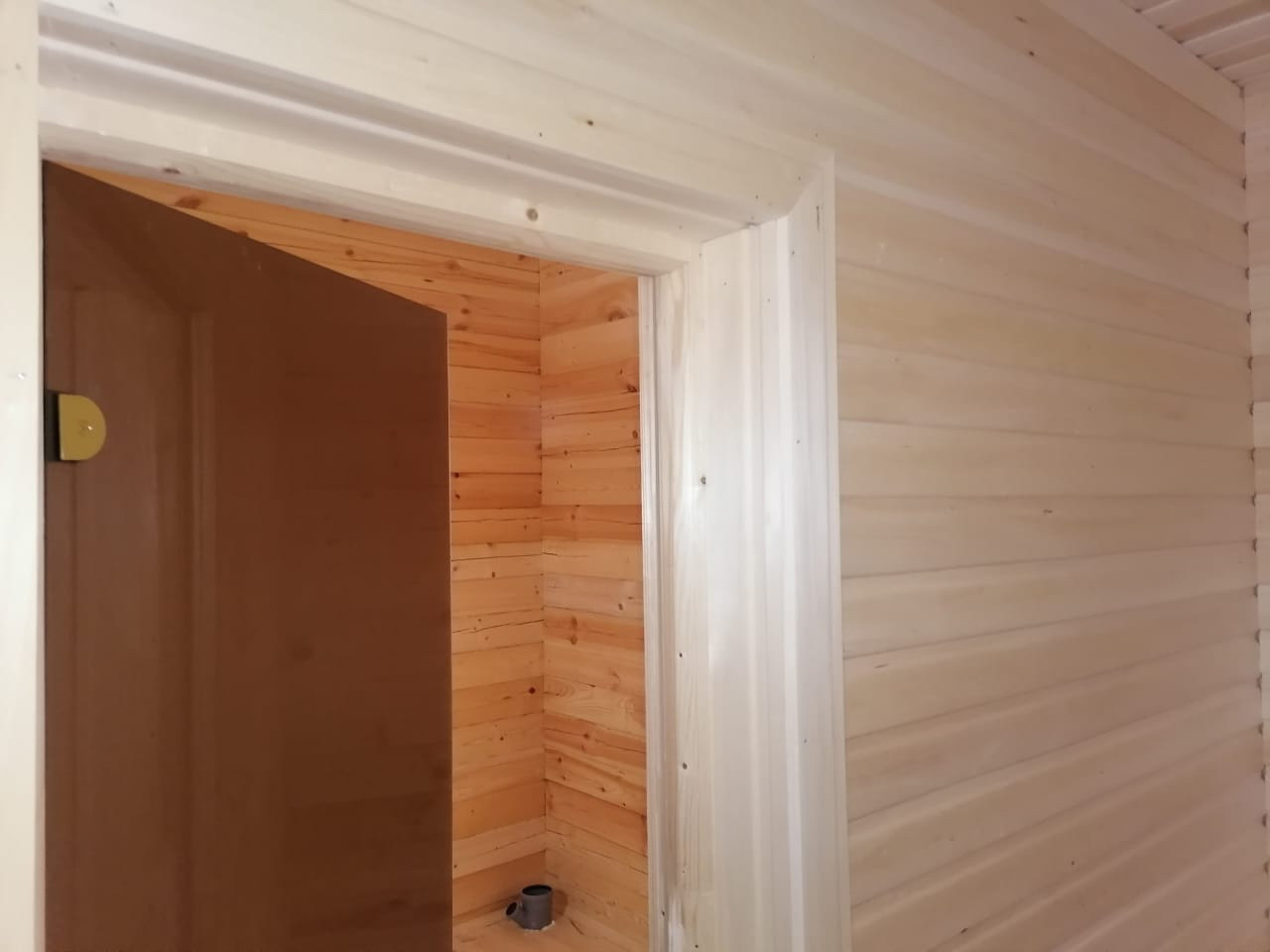 Отделка бани из бруса, Московская область, Раменский район 14
