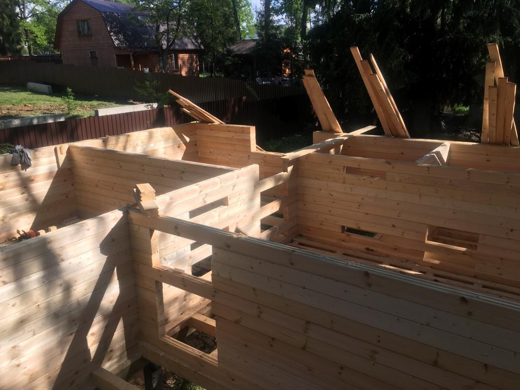 Дом из бруса Московская область, Рузский район 3