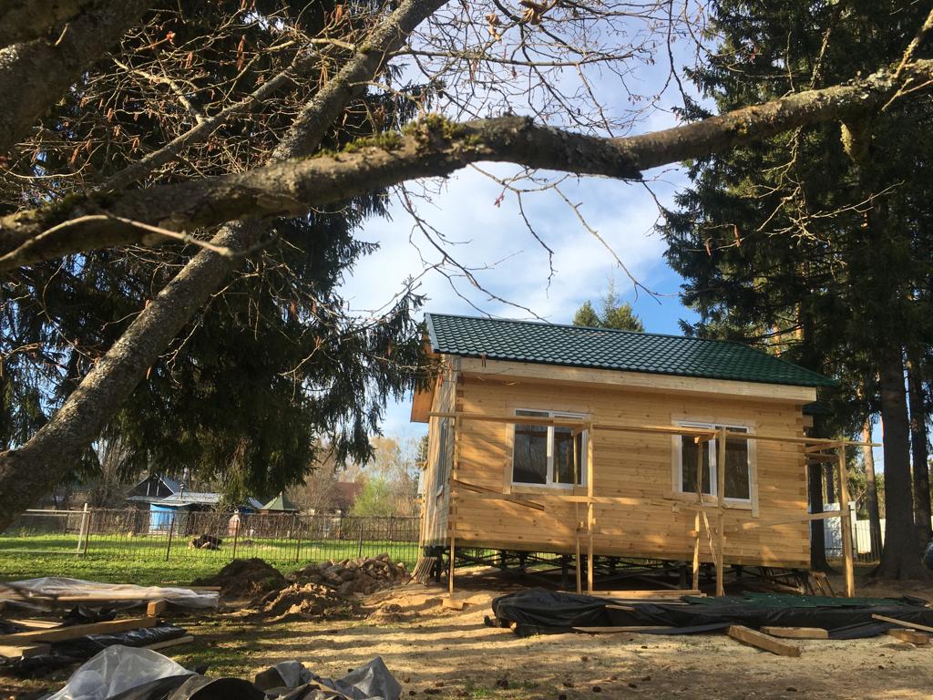 Дом из бруса с отделкой Московская область, Клинский р-он 10