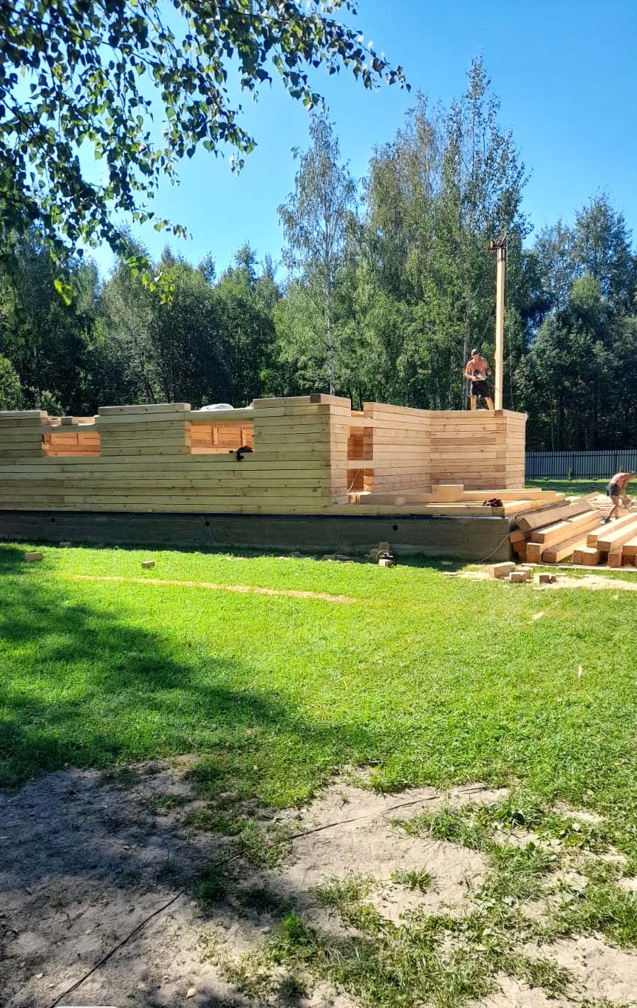 Дом из бруса с отделкой Дмитровский р-он д. Морозово 4