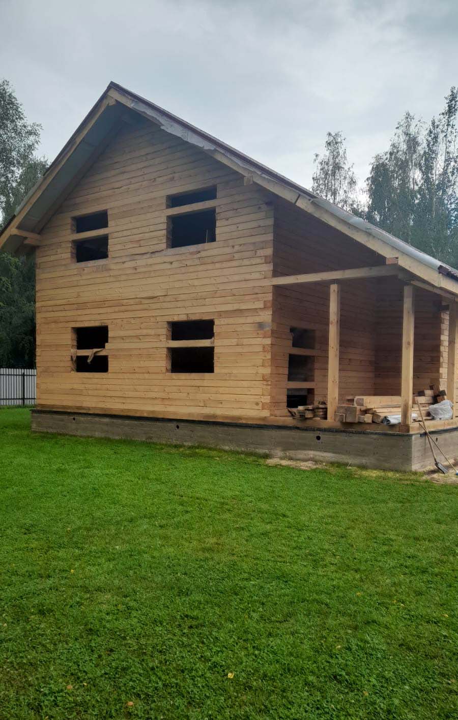 Дом из бруса с отделкой Дмитровский р-он д. Морозово 8