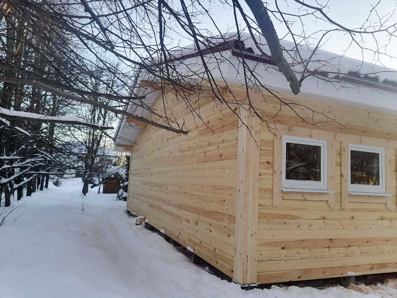 Дом из бруса 6х10 Московская область Одинцовский район 12