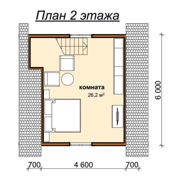 Б-15. Баня из бруса 57,4 м.кв. (Фото 5)