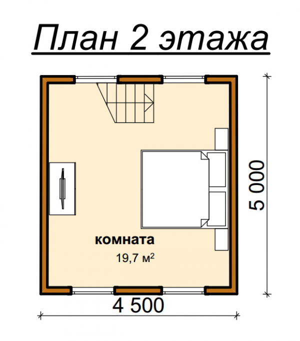 Б-22. Баня из бруса 74,6 м.кв. (Фото 5)