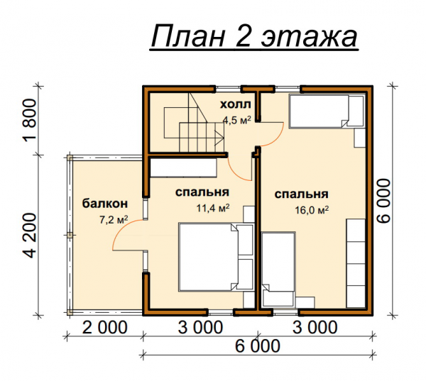 Б-25. Баня из бруса 78,1 м.кв. (Фото 5)